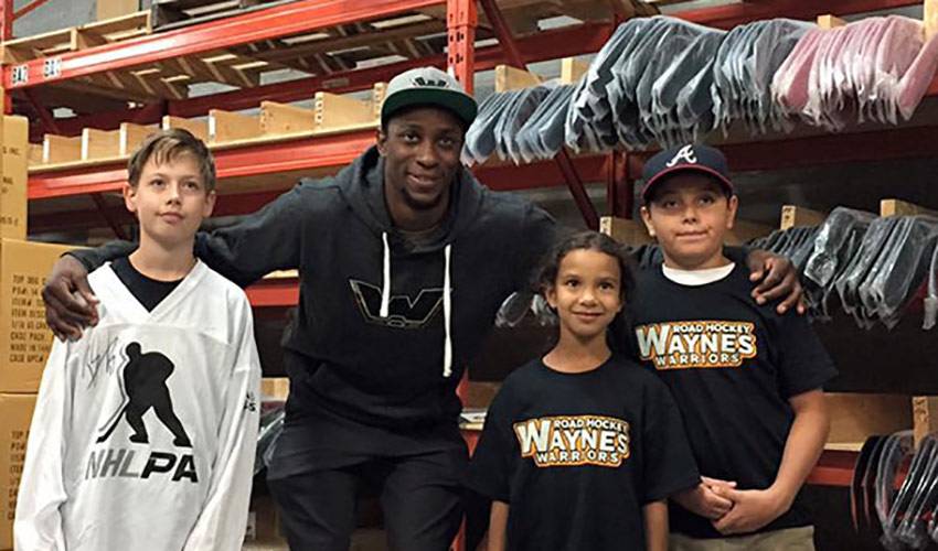 Simmonds Is Committed To HIs Community