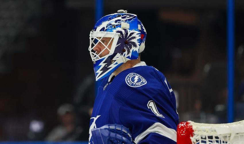 Lightning goalies express their personalities with mask designs