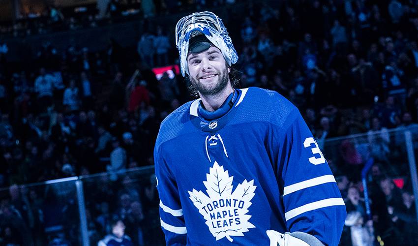 Watch Live: New Maple Leafs Campbell, Clifford meet with media