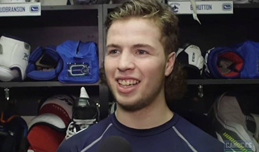 Ben Hutton Loses Bet to Erik Gudbranson, Receives Mullet