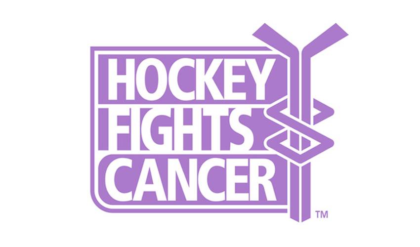 nhl fights cancer tie