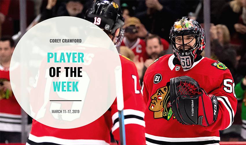 Player of the Week | Corey Crawford