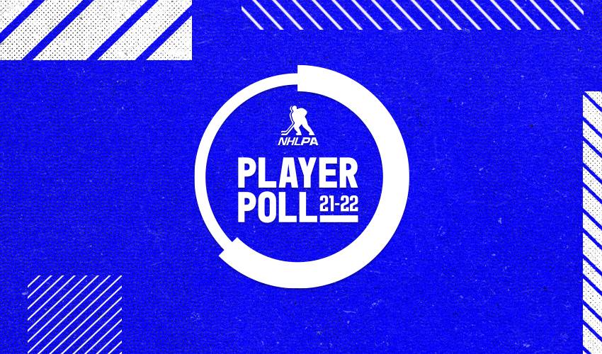 2021-22 NHLPA Player Poll results unveiled