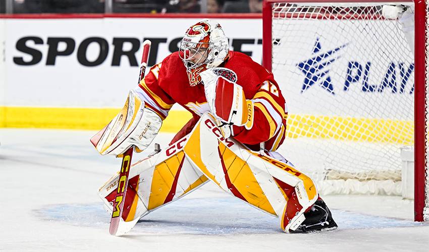 Calgary Flames re-sign RFA goaltender Dustin Wolf to two-year contract