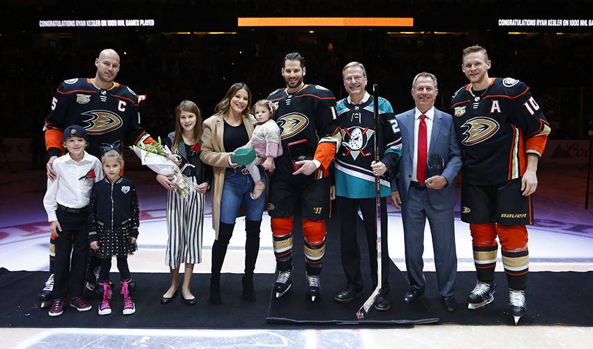 Resiliency guides Kesler to milestone game