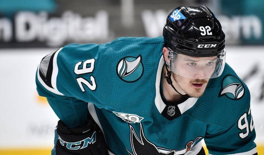 Sharks re-sign forward Rudolfs Balcers to 2-year deal