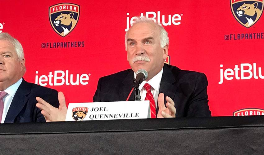 Panthers move fast, hire Joel Quenneville as next coach