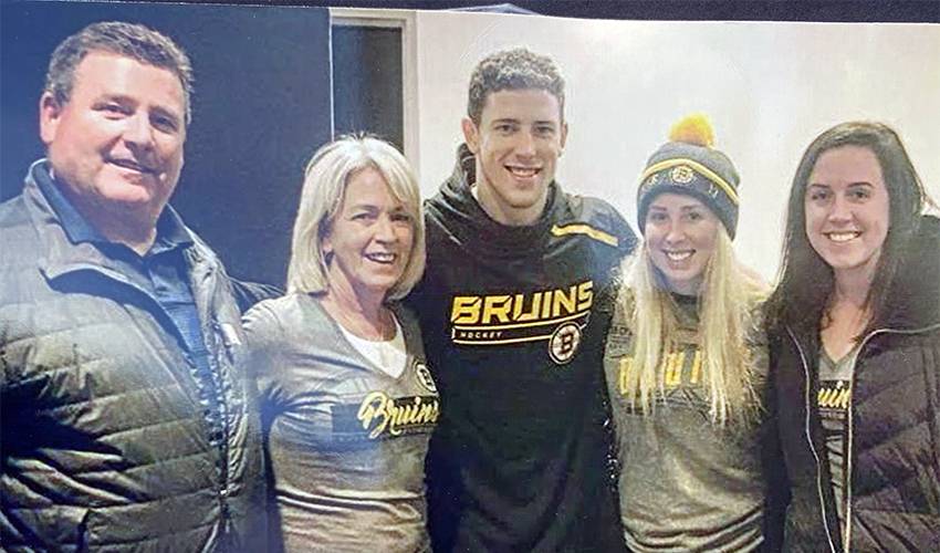 Bruins' Charlie Coyle talks about being pet parent as a pro athlete