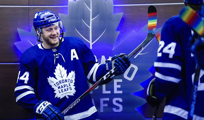 NHL says Leafs defenceman Morgan Rielly didn't utter homophobic slur