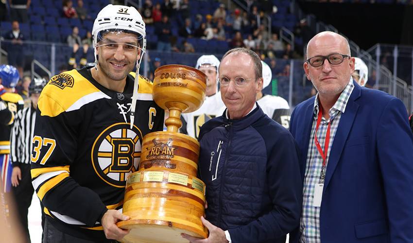 Patrice Bergeron’s annual Pro-Am raises $425,000 for Quebec charities