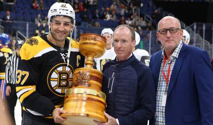 Patrice Bergeron: Bruins Icon, Stanley Cup Champion Announces