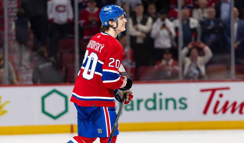 Montreal Canadiens sign Juraj Slafkovsky to eight-year contract extension