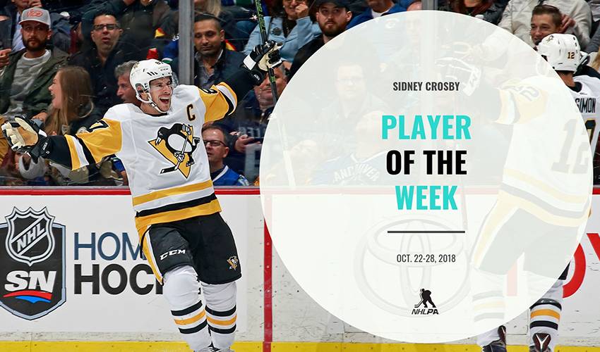 Player of the Week | Sidney Crosby