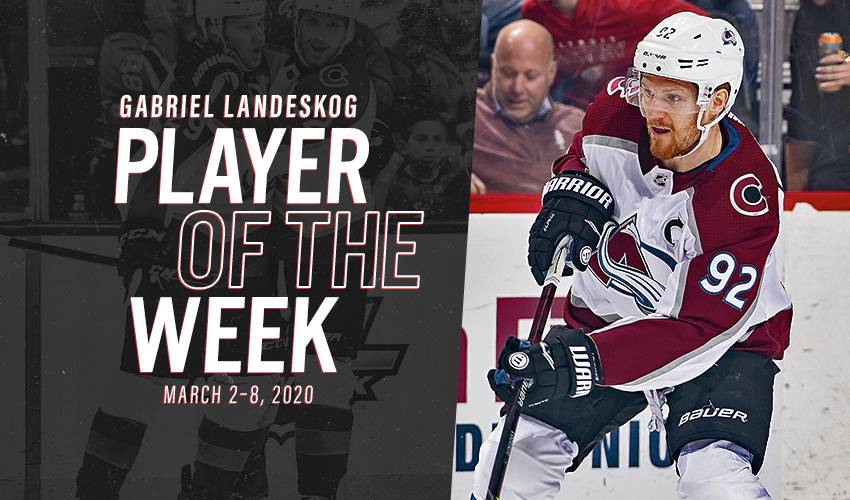 Player of the Week | Gabriel Landeskog