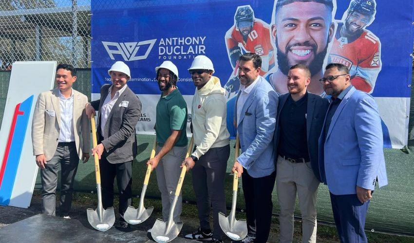 Duclair hopes new synthetic ice rink is a game-changer for students