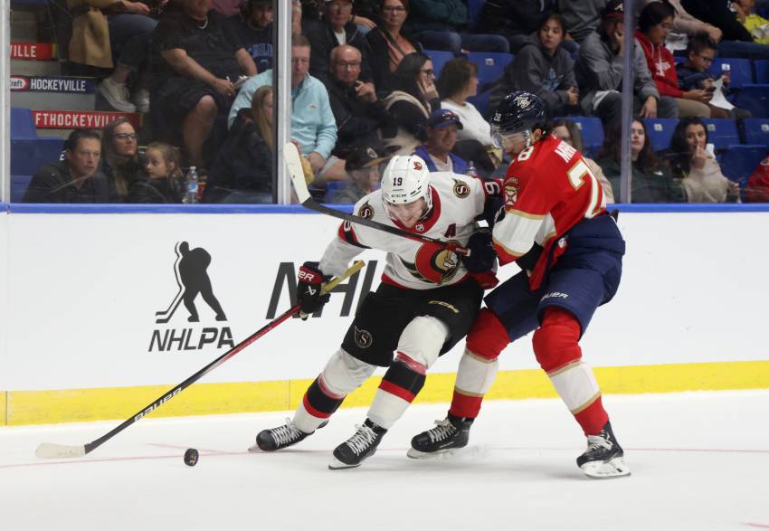 Panthers to play Senators in Nova Scotia for Hockeyville preseason game