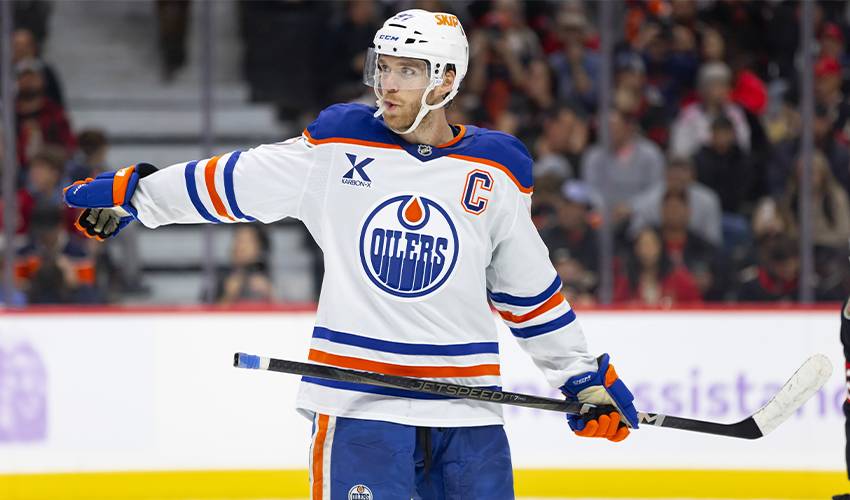 Connor McDavid scores to become the 4th-fastest NHL player to reach 1,000 points