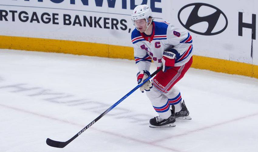 New York Rangers captain Jacob Trouba may be the most interesting man in hockey