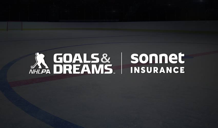 NHLPA Goals & Dreams and Sonnet Insurance Partner to Support Youth Hockey