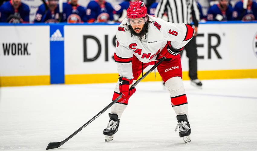 Hurricanes reach 3-year, $9 million deal with defenseman Jalen Chatfield