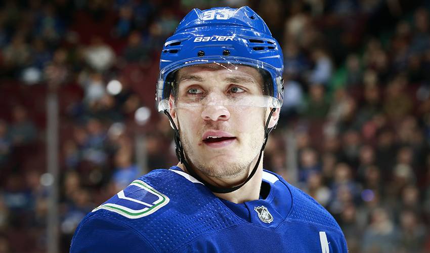 Canucks assign Horvat to OHL's Knights