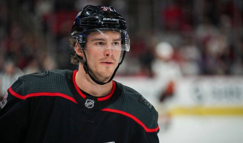 Hurricanes' Andrei Svechnikov out for season with torn ACL