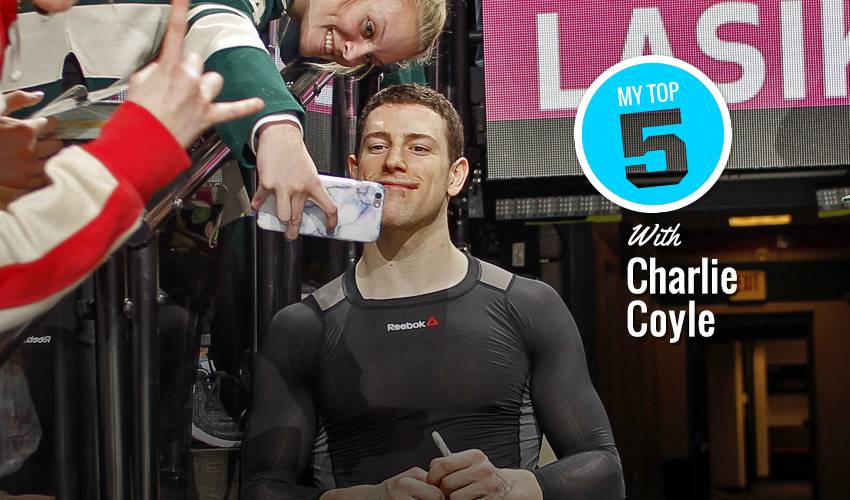 My Top 5: Charlie Coyle