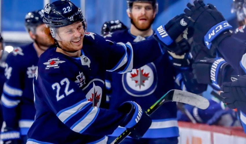 Mason Appleton feeling right at home after trade to the Jets