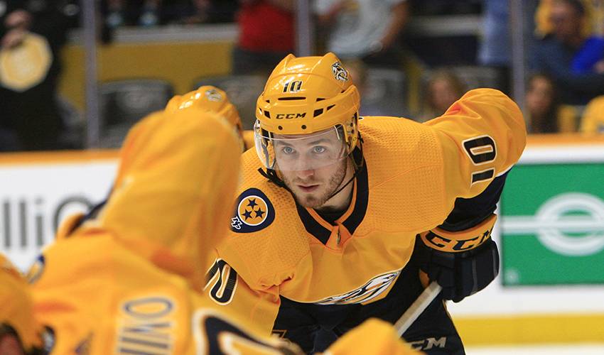 Predators sign Colton Sissons to 7-year, $20M contract