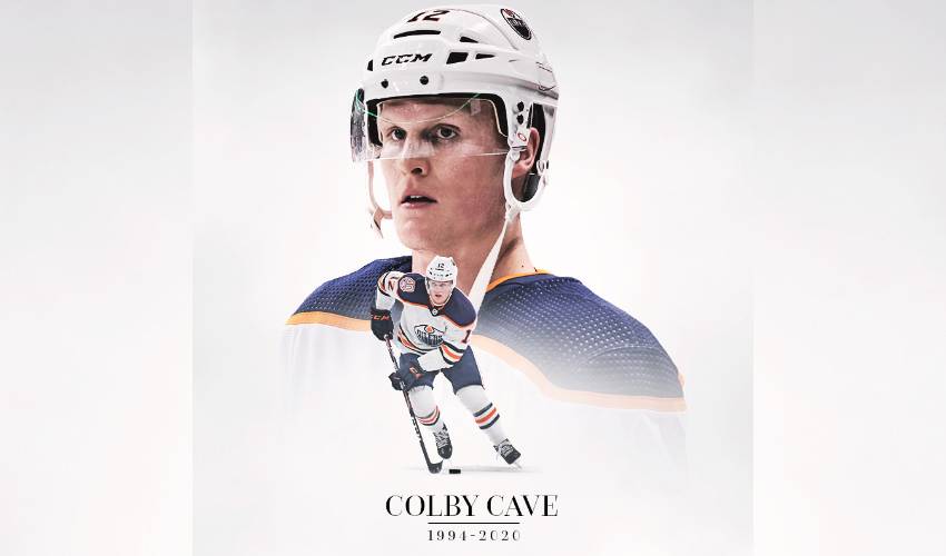 Oilers provide medical update on Colby Cave, who is still in coma