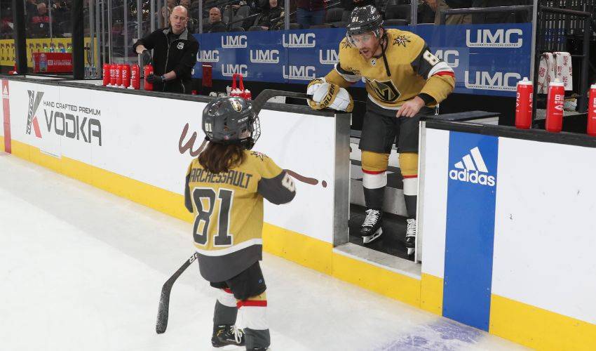 Marchessault family skill on display in father-son affair