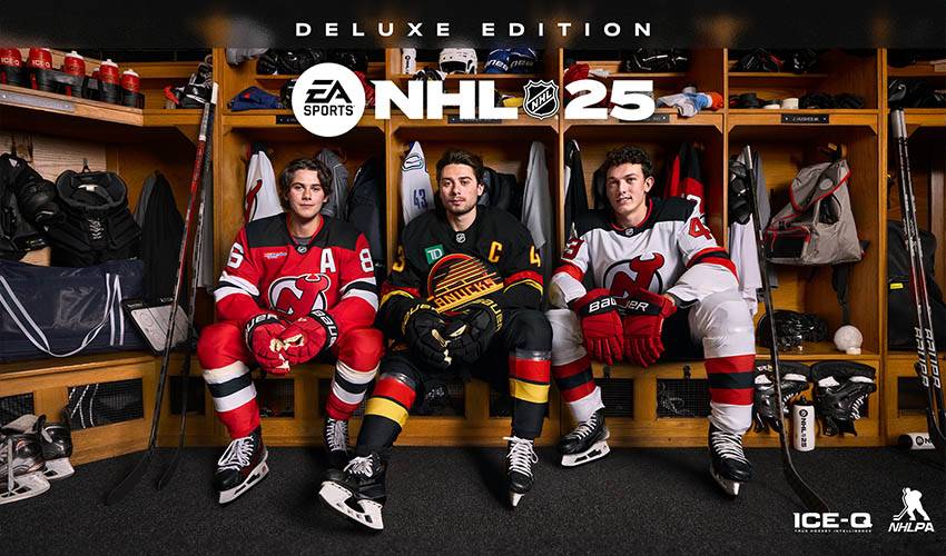 EA Sports™ NHL® 25 brings unprecedented authenticity to the game; launching October 4