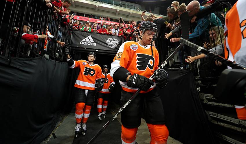 Raffl ready to win; Global Series bonds Flyers team early