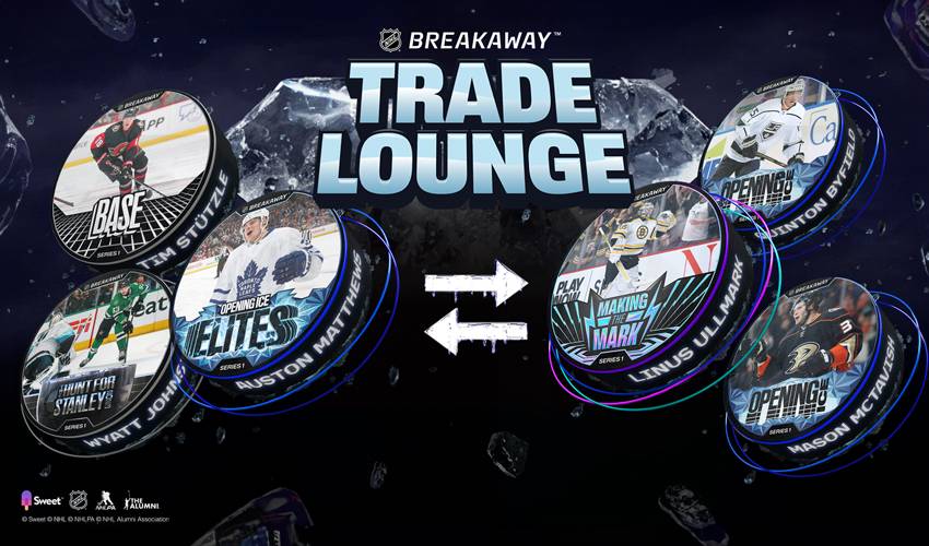 NHL, NHLPA, NHLAA and Sweet unleash a new era in sports digital collectibles with NHL Breakaway