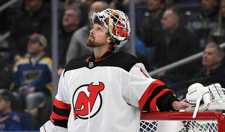 New Jersey Devils Goaltender Out With Lower-Body Injury - NHL Trade Rumors  