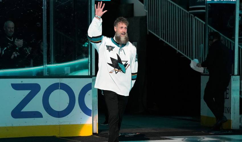 Joe Thornton officially retires from the NHL after a 24-year career