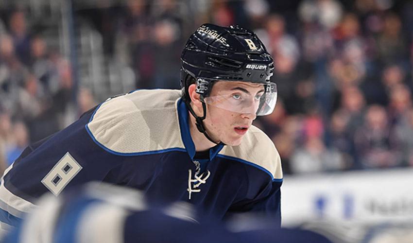 Werenski at home among NHL rookie talent