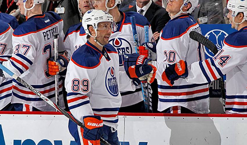 It has been a long road, but Sam Gagner 'excited' to be back with Oilers