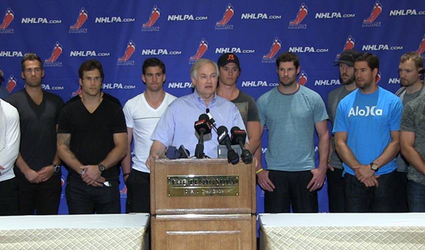 NHLPA Executive Board Meetings in Chicago