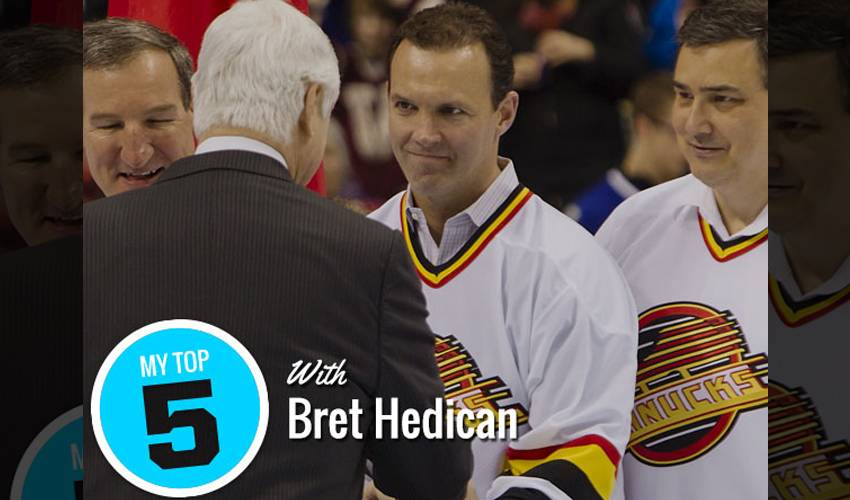 My Top 5 | Bret Hedican