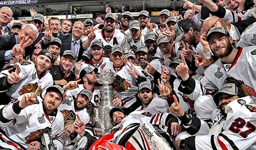 Blackhawks Capture the Cup