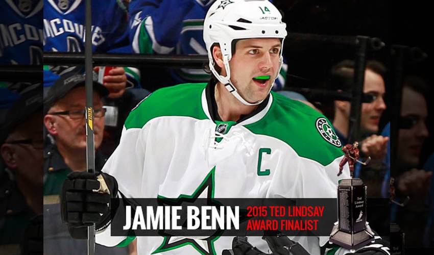 Jamie benn best sale captain jersey