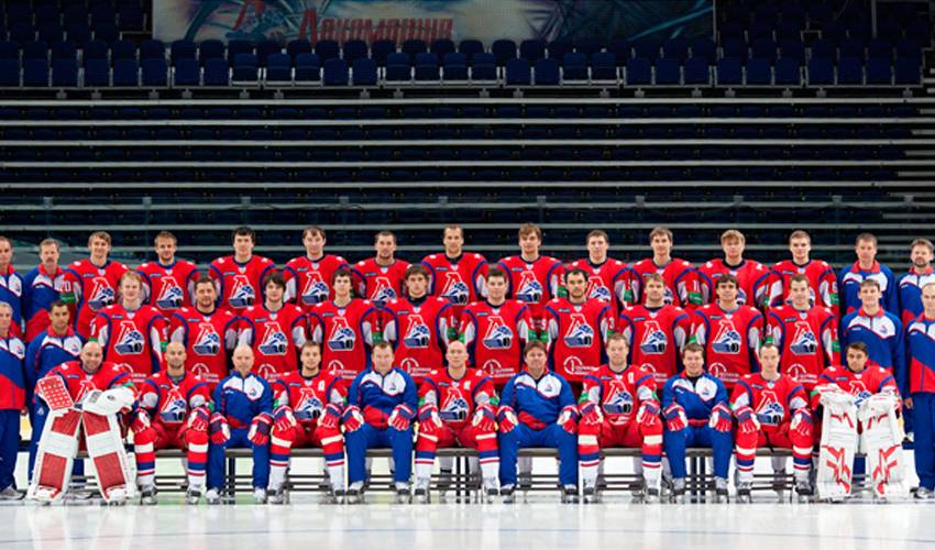 NHLPA spouses showing love for Lokomotiv