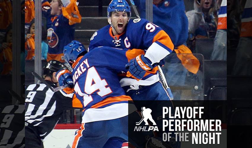 Tavares Takes Isles To Round Two